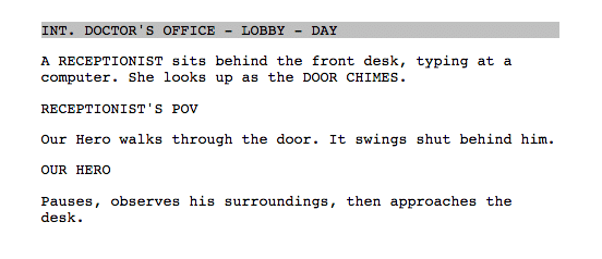 script writing rules