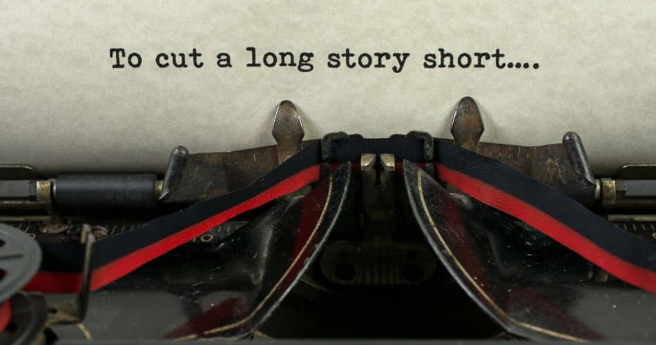 how to write a short story in an hour